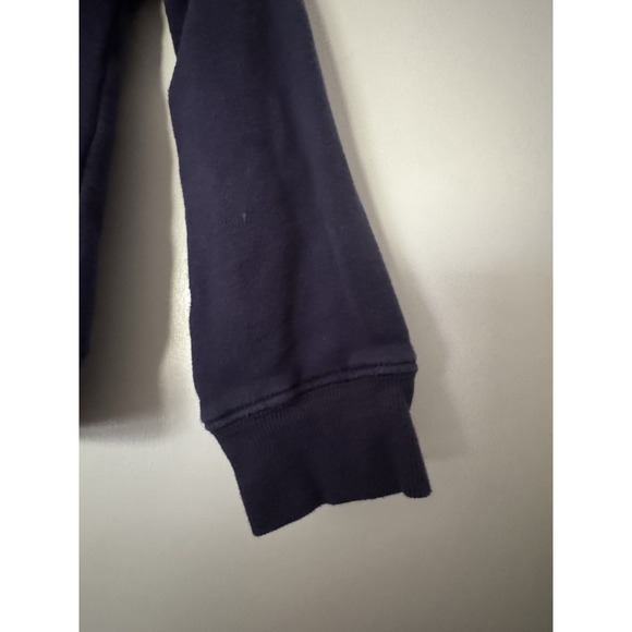 Gymboree Kids Girl Blue Hoodie Floral Front/zise M 7-8 - Picture 6 of 8